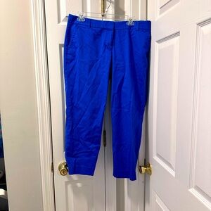 Beautiful cobalt blue pants from J Crew size 14